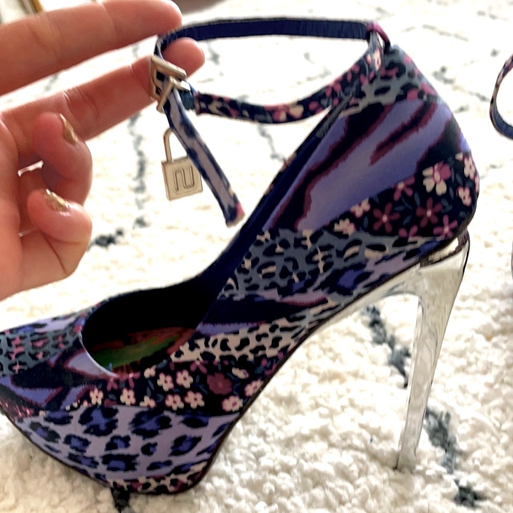 💜Leopard Print Platform Stiletto Heels💜